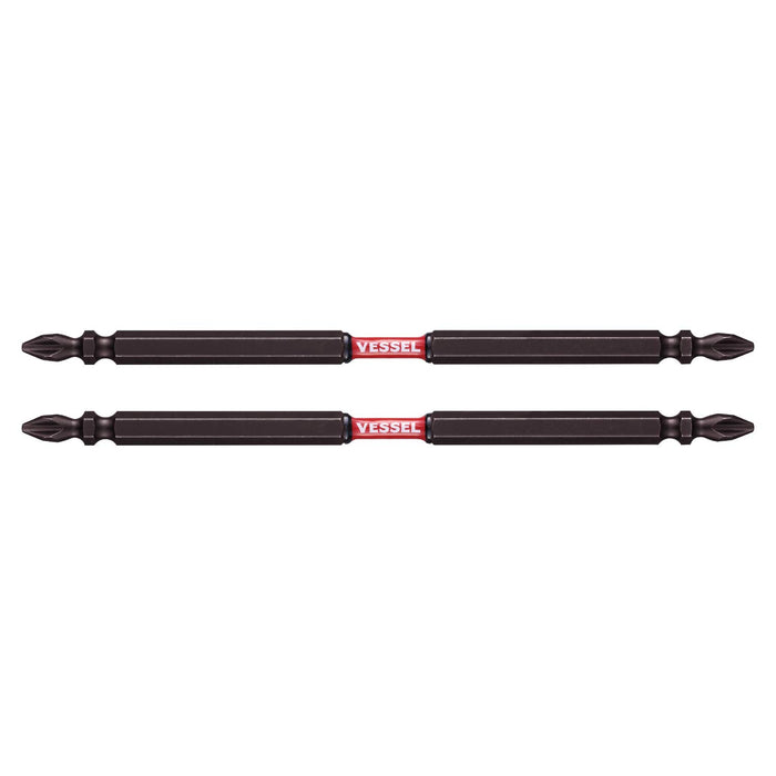 Vessel Compatible 40V Sakisbo Torsion Bit Double Head Set 2 x 4 x 150mm-Kiichin - The #1 Place for Japanese Goods in Your Hand!