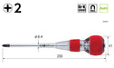 Vessel Ball Grip Penetration Driver +2x100 250V Safety Tool-Kiichin - The #1 Place for Japanese Goods in Your Hand!