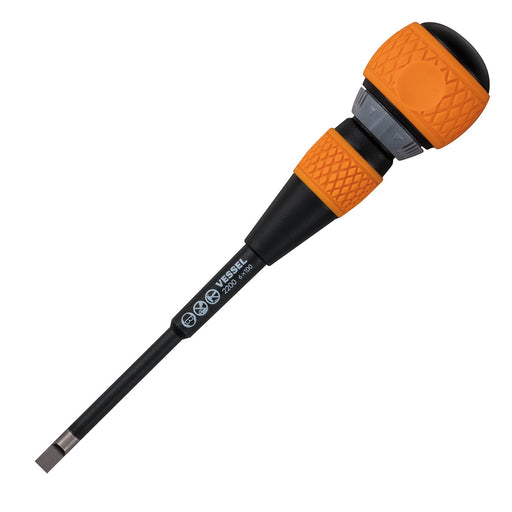 Vessel Brand 2200 Ball Ratchet Driver 6x100 Tool-Kiichin - The #1 Place for Japanese Goods in Your Hand!