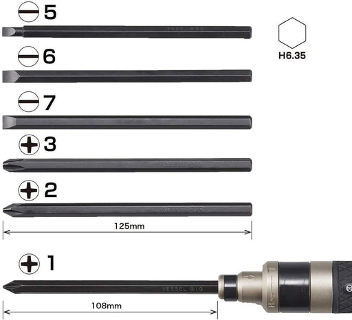 Vessel Brand Bit Set Bs2300 - Premium Quality 2300 Vessel Bit collection-Kiichin - The #1 Place for Japanese Goods in Your Hand!