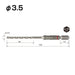 Vessel ACD-3.5 Cushioned 3.5mm Concrete Drill Bit-Kiichin - The #1 Place for Japanese Goods in Your Hand!