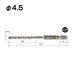 Vessel ACD-4.5 Concrete Cushion Drill Bit 4.5mm Size-Kiichin - The #1 Place for Japanese Goods in Your Hand!