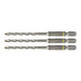 Vessel ACD-3S-4.3 Concrete Drill Bit Set Cushion Drill 4.3mm 3 Pieces-Kiichin - The #1 Place for Japanese Goods in Your Hand!