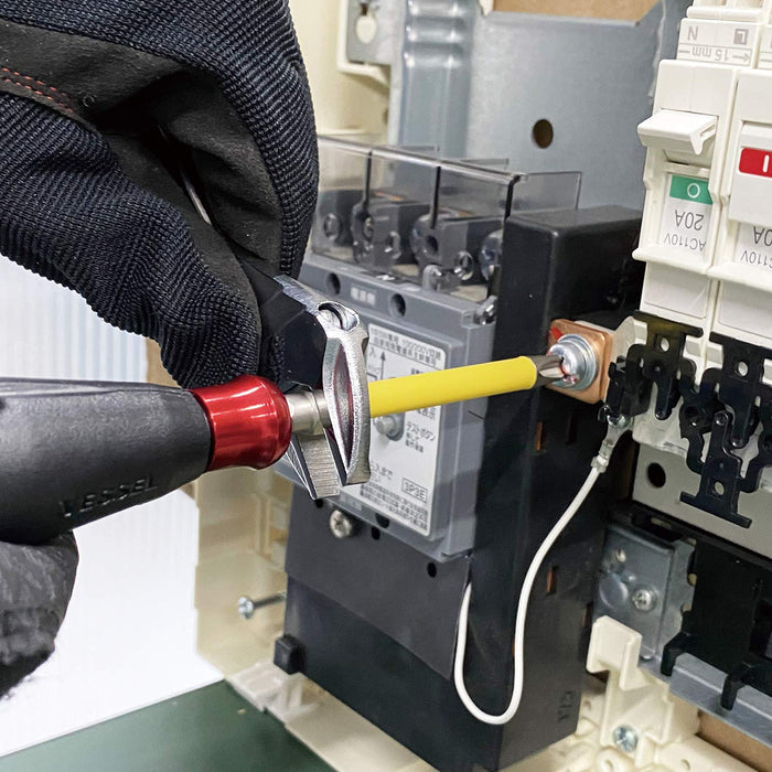 Vessel USB163100S8 Electric Ball Grip Driver with Covered Tube Bit and Spanner Hook 3x7x100mm-Kiichin - The #1 Place for Japanese Goods in Your Hand!