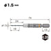 Vessel AMD-1.5 Ironwork Cushion Drill with 1.5mm Bit Diameter-Kiichin - The #1 Place for Japanese Goods in Your Hand!