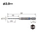 Vessel AMD-2.0 Cushion Drill for Ironwork 2.0mm Metalwork Drill Bit-Kiichin - The #1 Place for Japanese Goods in Your Hand!