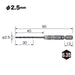 Vessel AMD-2.5 Ironwork Drill Bit - 2.5mm Cushion Drill for Metal Work-Kiichin - The #1 Place for Japanese Goods in Your Hand!