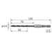 Vessel Cushion Drill 4.9mm AMD-4.9 for Ironwork & Metalwork-Kiichin - The #1 Place for Japanese Goods in Your Hand!