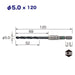 Vessel AMD-5.0 5mm Cushion Drill Bit for Ironwork Metalwork-Kiichin - The #1 Place for Japanese Goods in Your Hand!