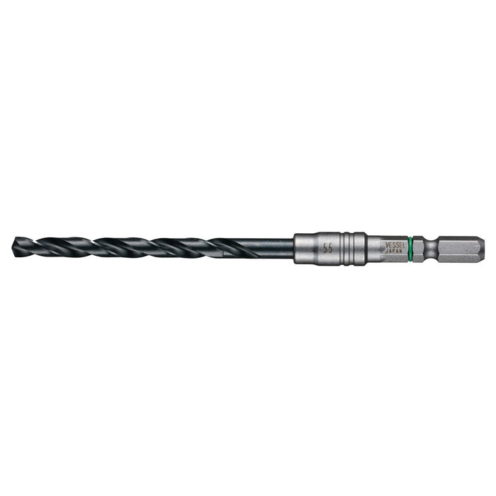 Vessel 5.5mm Ironwork Cushion Drill Bit AMD-5.5 for Metalwork-Kiichin - The #1 Place for Japanese Goods in Your Hand!