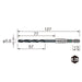 Vessel 5.8mm Cushion Drill Bit for Ironwork Metalwork - AMD-5.8 Series-Kiichin - The #1 Place for Japanese Goods in Your Hand!