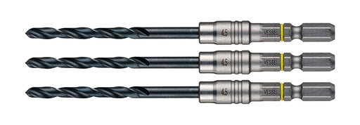 Vessel AMD3S-4.5 Cushion Drill Bit Set for Ironwork 3-Piece 4.5mm-Kiichin - The #1 Place for Japanese Goods in Your Hand!