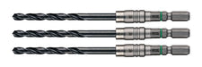 Vessel 5.0mm Cushion Drill Bit Set for Ironwork 3 Piece - AMD3S-5.0 Vessel-Kiichin - The #1 Place for Japanese Goods in Your Hand!