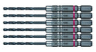 Vessel Cushion Drill Set for Metalwork 6 Piece Ironwork 3.0mm Drill Bit Set AMD6P-3.0-Kiichin - The #1 Place for Japanese Goods in Your Hand!