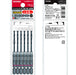 Vessel Cushion Drill Set for Metalwork 6 Piece Ironwork 3.0mm Drill Bit Set AMD6P-3.0-Kiichin - The #1 Place for Japanese Goods in Your Hand!