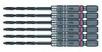 Vessel AMD6P-3.2 Ironwork Drill Bit Set Cushion Grip Metalwork Tools 6 Pieces-Kiichin - The #1 Place for Japanese Goods in Your Hand!