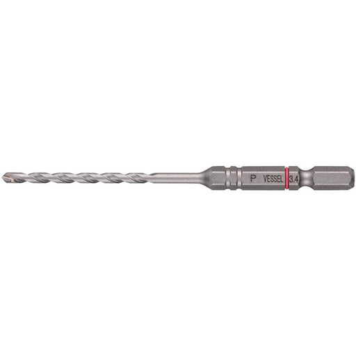 Vessel APD-3.4 Drill Bit for Porcelain Tiles - 3.4mm Diameter-Kiichin - The #1 Place for Japanese Goods in Your Hand!