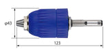 Vessel Keyless SDS Plus Drill Chuck BH-28 with 1.5-13mm Gripping Range-Kiichin - The #1 Place for Japanese Goods in Your Hand!