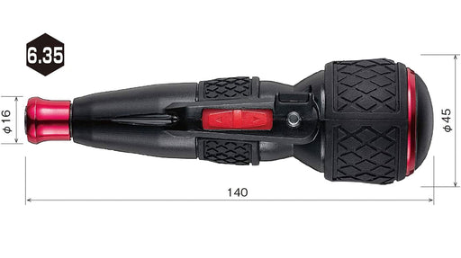 Vessel Electric 220Usb Ball Grip Driver - Main Unit Only-Kiichin - The #1 Place for Japanese Goods in Your Hand!