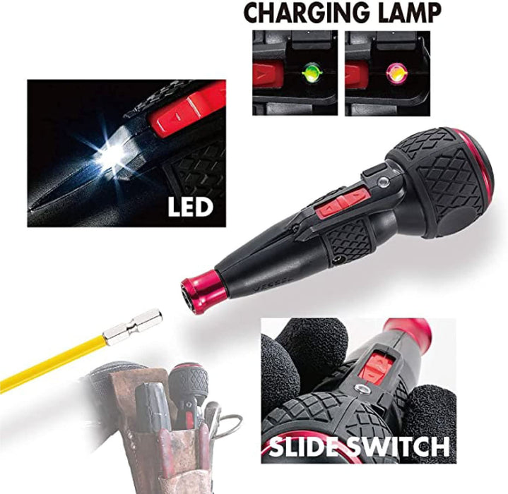 Vessel Electric 220Usb Ball Grip Driver - Main Unit Only-Kiichin - The #1 Place for Japanese Goods in Your Hand!