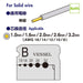 Vessel Electrician Test-Compatible Wire Stripper Replacement Blade 3000B Wb-002-Kiichin - The #1 Place for Japanese Goods in Your Hand!