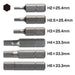 Vessel Hex Bit Set with Holder B33 - H2 to H6 Range - Quality Crafted by Vessel-Kiichin - The #1 Place for Japanese Goods in Your Hand!