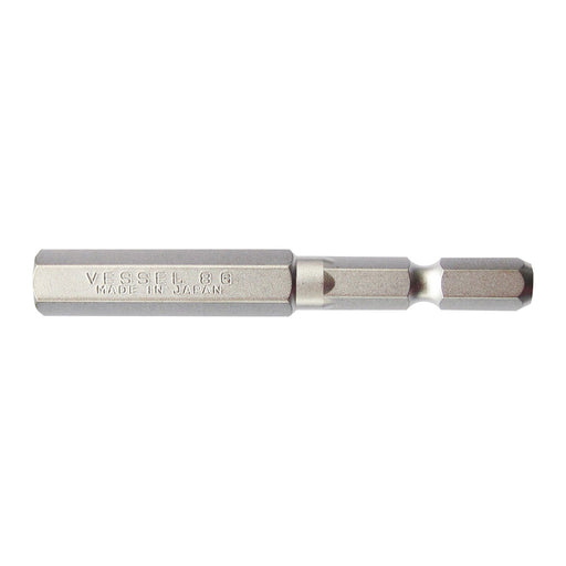 Vessel Hex Bit 8x65mm Width Across Flats - Vessel SM16H080 Tool-Kiichin - The #1 Place for Japanese Goods in Your Hand!