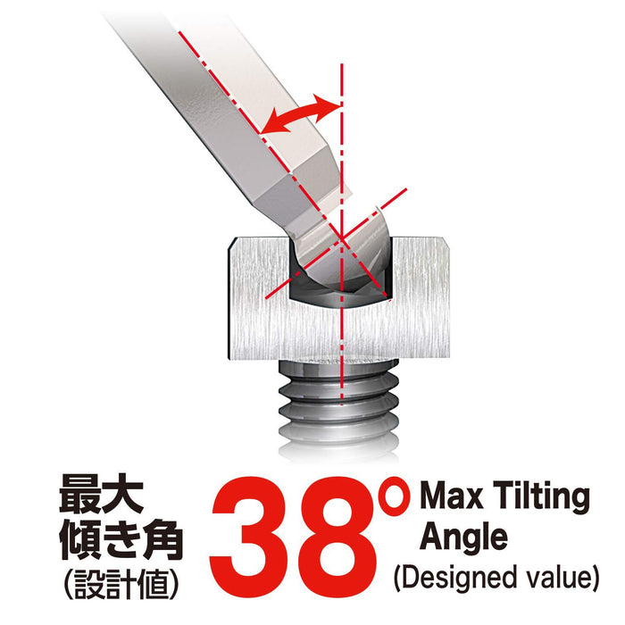 Vessel 9-Piece Long Type Hexagonal Bar Ball Point L Wrench Set - 8309Bp-Lin-Kiichin - The #1 Place for Japanese Goods in Your Hand!
