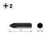 Vessel Brand Impact Driver Bit Plus 2x36 C512036 - Heavy-Duty Construction-Kiichin - The #1 Place for Japanese Goods in Your Hand!