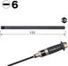 Vessel Impact Driver Bit Slotted 6x125 C506125 High-Quality Vessel Tool-Kiichin - The #1 Place for Japanese Goods in Your Hand!