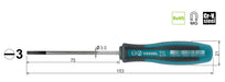 Vessel Megadora Driver with Fine Shaft -3x75 Model 910 by Vessel-Kiichin - The #1 Place for Japanese Goods in Your Hand!