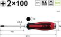 Vessel Megadora Penetrating Driver +2x100 with S Hanger - S930 Series-Kiichin - The #1 Place for Japanese Goods in Your Hand!
