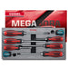 Vessel Megadora 8-Piece Tongue Thru Driver Set with EVA Foam 9308Eva-Kiichin - The #1 Place for Japanese Goods in Your Hand!