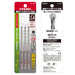 Vessel Porcelain Tile Drill Bit Set - 3.4mm Diameter Set of 3 APD3S-3.4 Vessel-Kiichin - The #1 Place for Japanese Goods in Your Hand!