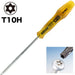 Vessel Power Grip T10H 80mm Tamper-Proof Torx Screwdriver 5400Tx Series-Kiichin - The #1 Place for Japanese Goods in Your Hand!