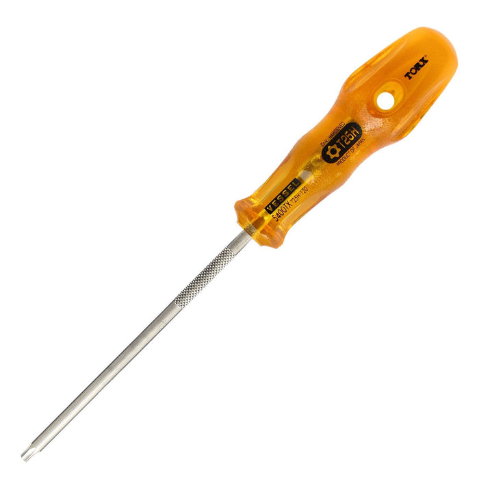 Vessel T25H Power Grip Torx Screwdriver Tamper-Proof 5400Tx - 120mm-Kiichin - The #1 Place for Japanese Goods in Your Hand!