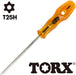 Vessel Power Grip T25H Torx Screwdriver Tamper-Proof 120 B-5400Tx Series-Kiichin - The #1 Place for Japanese Goods in Your Hand!