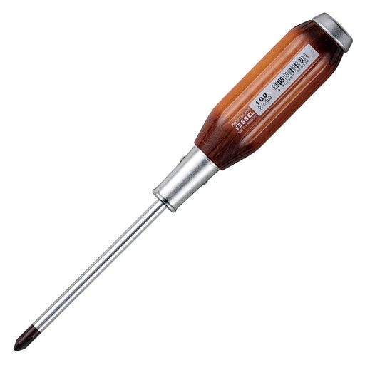 Vessel Powerful Penetrating Driver with Strong Wooden Handle +2x100 100 Vessel-Kiichin - The #1 Place for Japanese Goods in Your Hand!
