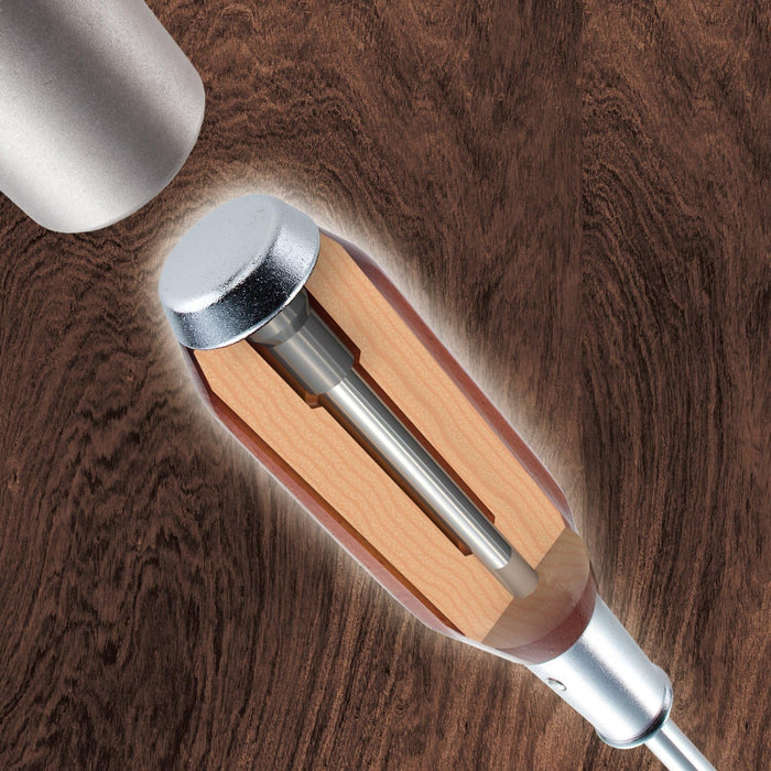 Vessel 8x150 100V Powerful Penetrating Driver with Wooden Handle-Kiichin - The #1 Place for Japanese Goods in Your Hand!
