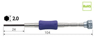 Vessel Precision H2.0 Hex Driver - Vessel TD-53 High-Quality Tool-Kiichin - The #1 Place for Japanese Goods in Your Hand!