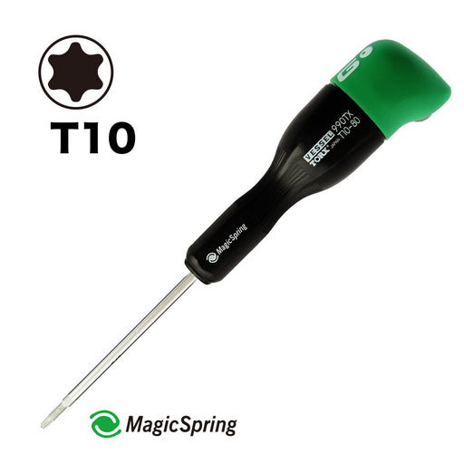 Vessel Brand Precision Torx Driver T10x80 - G Grip 990Tx Series-Kiichin - The #1 Place for Japanese Goods in Your Hand!