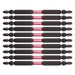 Vessel Sakisbo Slim Torsion Bit Set Double Head +2 4.5 X 110mm 10 Pieces (Sdt10P2110F)-Kiichin - The #1 Place for Japanese Goods in Your Hand!