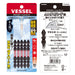 Vessel Sakisbo Torsion Bit Double Head 2x4x65mm 5-Piece Set - SST5P2065-Kiichin - The #1 Place for Japanese Goods in Your Hand!