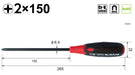 Vessel Plus Cushioned Super Driver 2x150 High Voltage 700 Vessel Tools-Kiichin - The #1 Place for Japanese Goods in Your Hand!