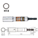Vessel Universal Swing Socket 13mm Width 12-Sided WA201311 - Vessel Tools-Kiichin - The #1 Place for Japanese Goods in Your Hand!