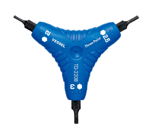 Vessel Hex Driver Three Point - TD-220B High-Quality Vessel Tool-Kiichin - The #1 Place for Japanese Goods in Your Hand!