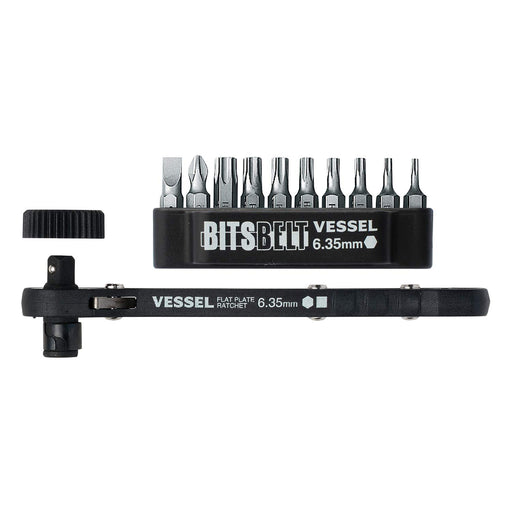Vessel Torx Plate Ratchet Driver Tx-11 with 10 Bits-Kiichin - The #1 Place for Japanese Goods in Your Hand!