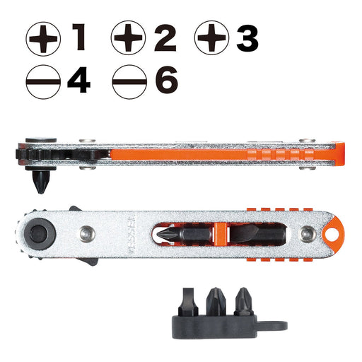 Vessel Ultra-Thin Straight Plate Ratchet Driver TD-75 Model-Kiichin - The #1 Place for Japanese Goods in Your Hand!