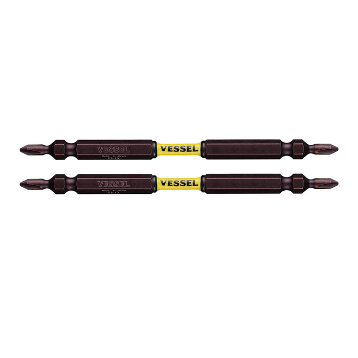 Vessel 40V Slim Torsion Bit Double End Set of 2 Sakisubo Compatible SDT141110-Kiichin - The #1 Place for Japanese Goods in Your Hand!