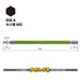 Vessel 40V Compatible Hex Gosai Bit Long Type 4x150 Single Head - 1 Piece - Gsh040L-Kiichin - The #1 Place for Japanese Goods in Your Hand!